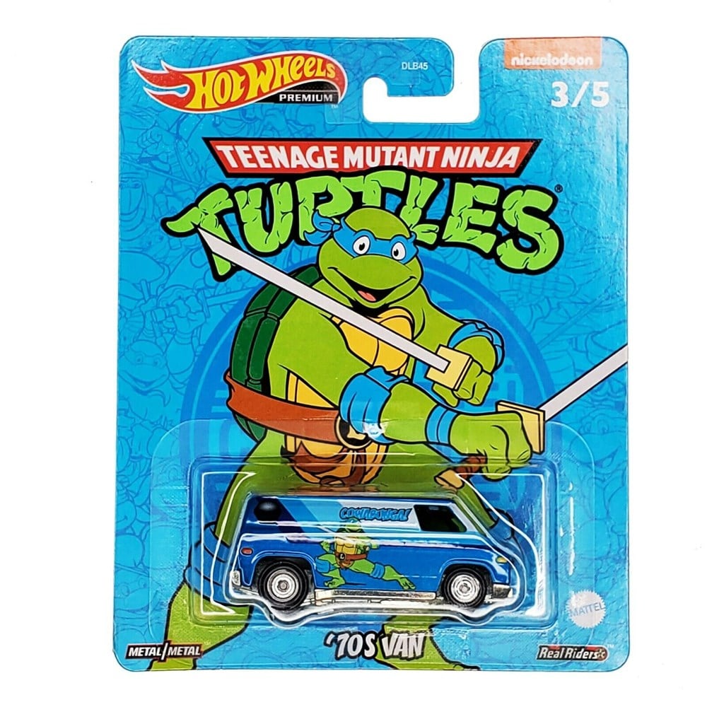 Hot Wheels Ninja Turtles Premium Arabalar 70S Van DLB45-HCN89 Hot Wheels HCN89