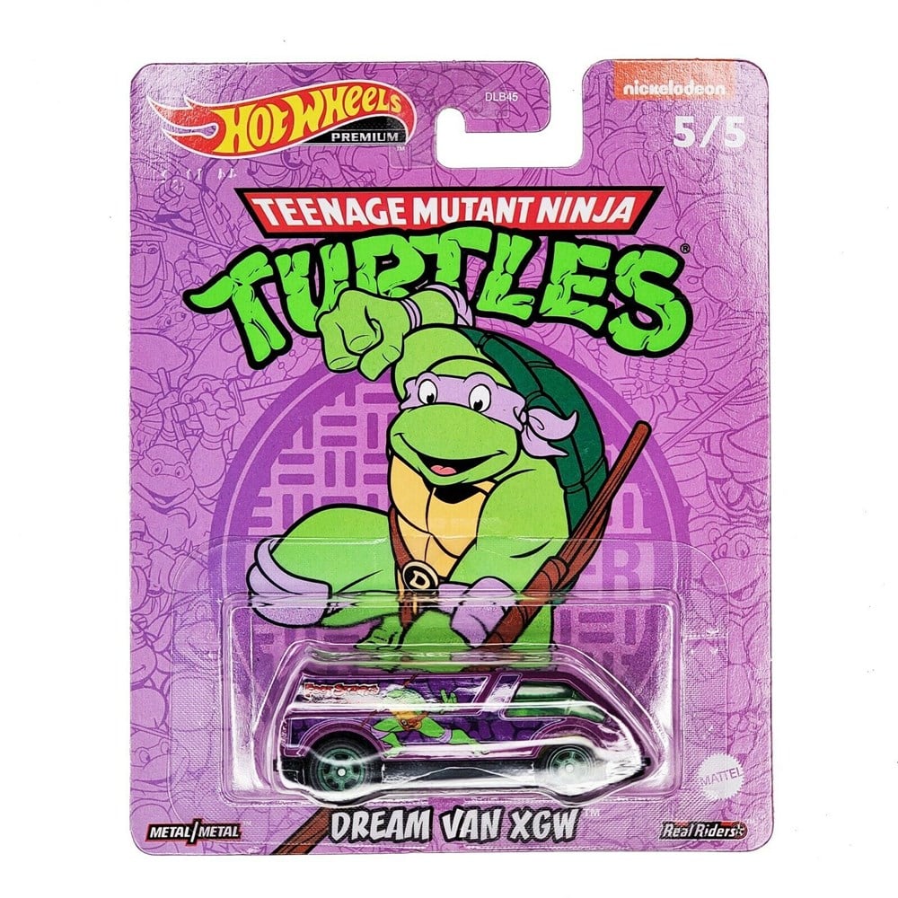 Hot Wheels Ninja Turtles Premium Arabalar Dream Van XGW DLB45-HCN93 Hot Wheels HCN93