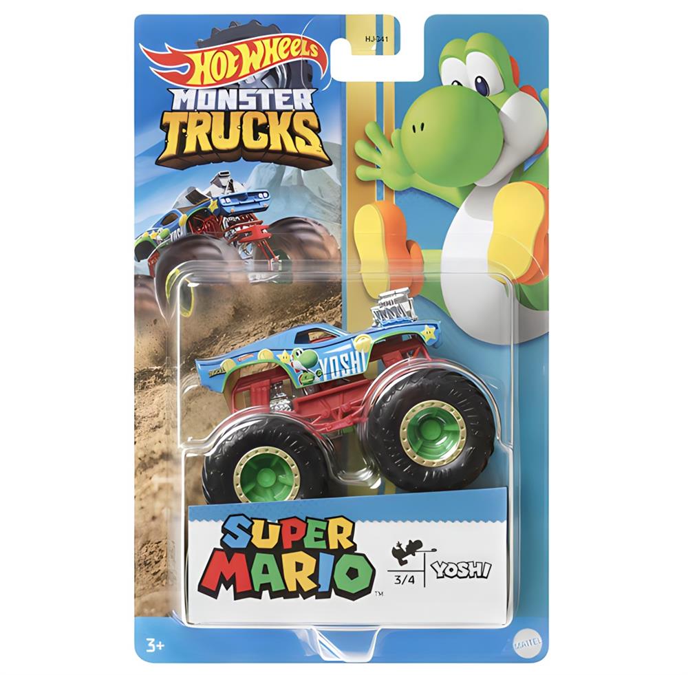 Hot Wheels Monster Trucks Gösteri Dünyası Temalı 1:24 Arabalar HJG41-HCR77 Hot Wheels HCR77