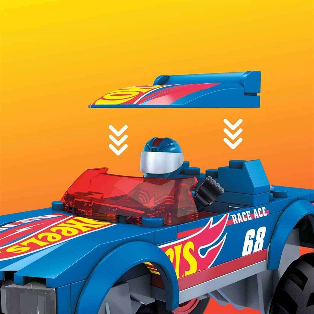 Mega Hot Wheels Race Ace Monster Truck HDJ93 Hot Wheels HDJ93