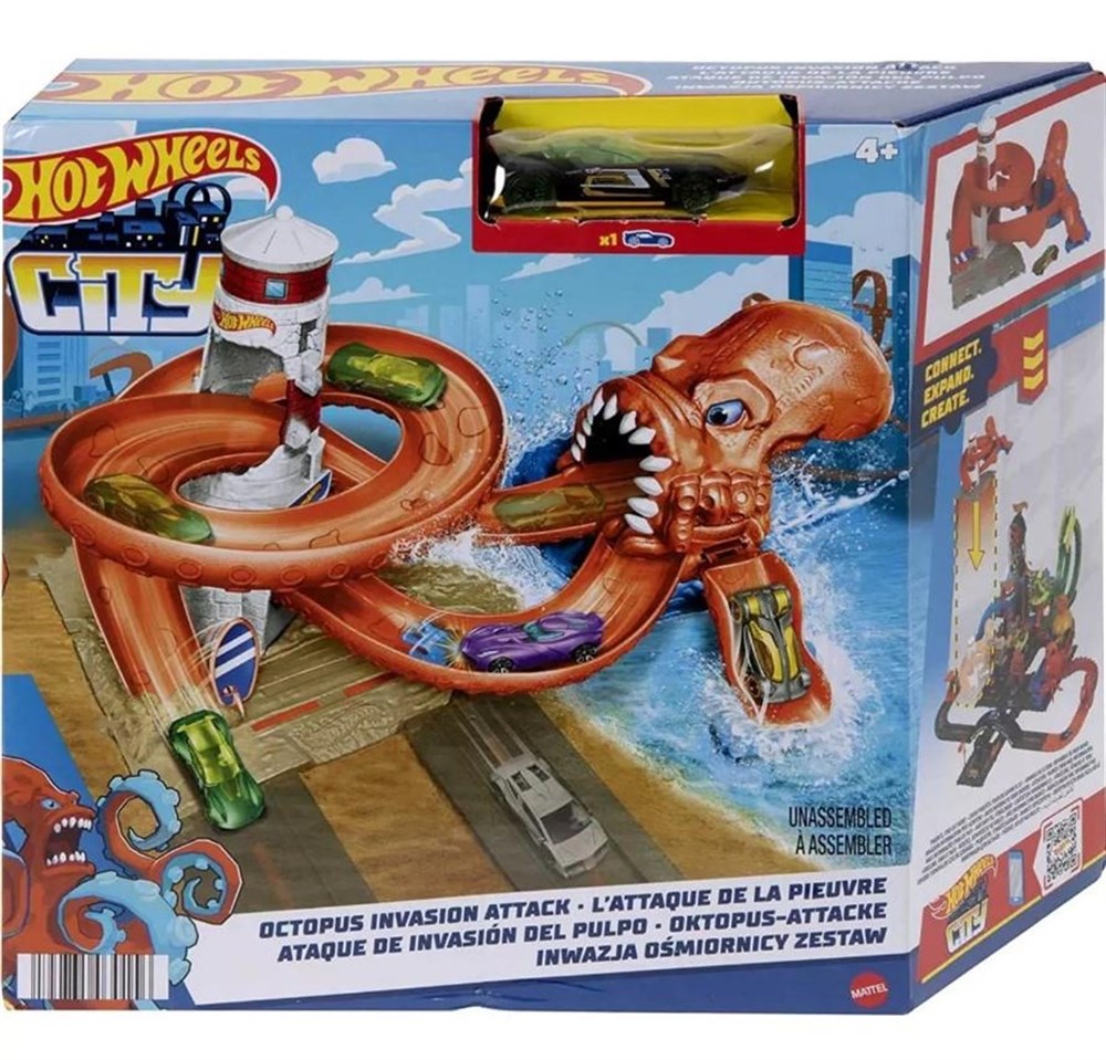 Hot Wheels Düşman Yaratıklar Oyun Seti HDR29-HDR31 Hot Wheels HDR31