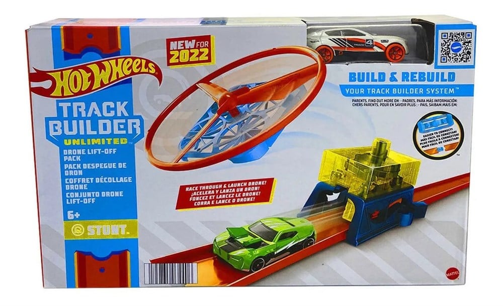 Hot Wheels Track Builder Tasarla ve Yeniden Oluştur Paketi GLC87-HDX76 Hot Wheels HDX76