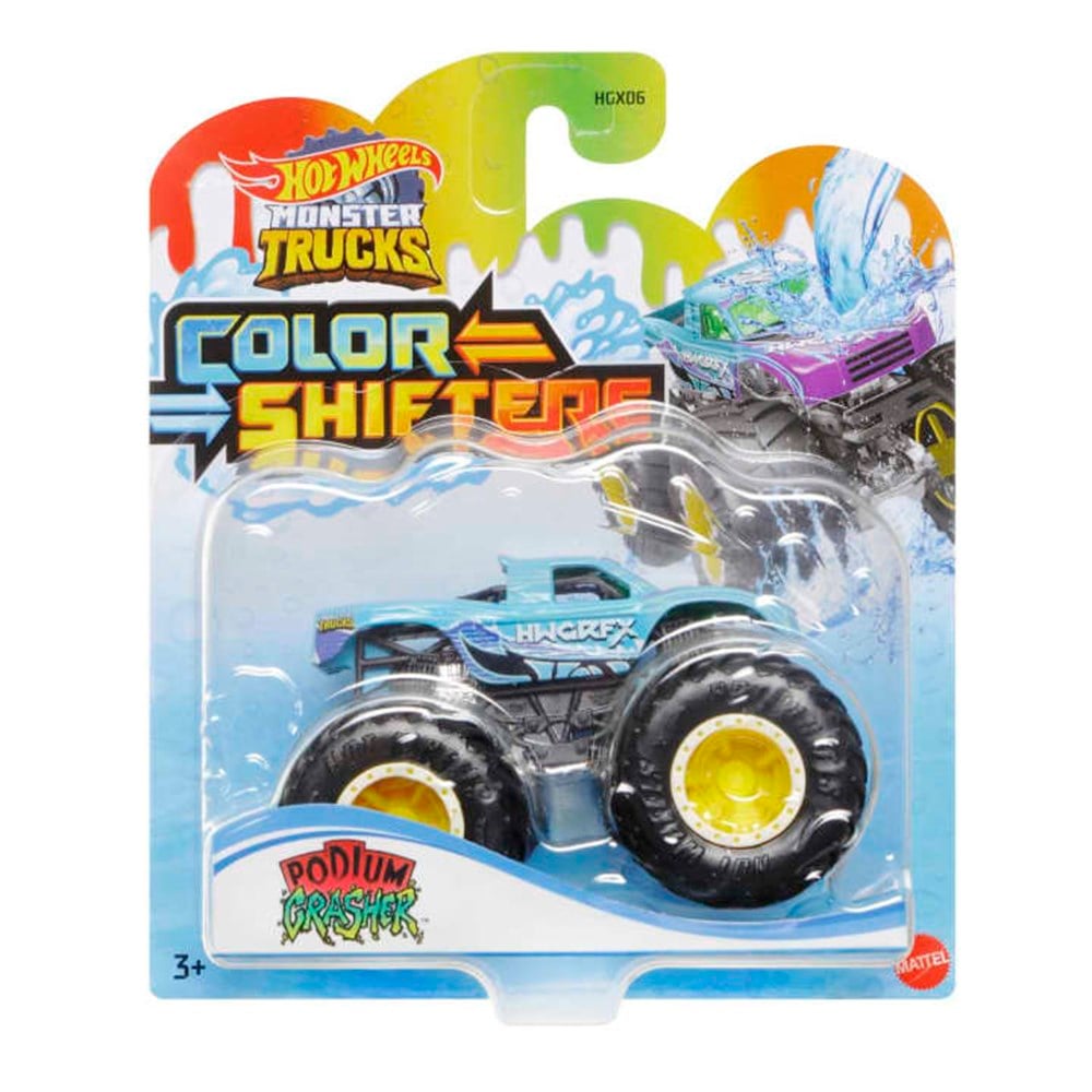 Hot Wheels Monster Trucks Renk Değiştiren Araçlar HGX06-HGX08 Hot Wheels HGX08