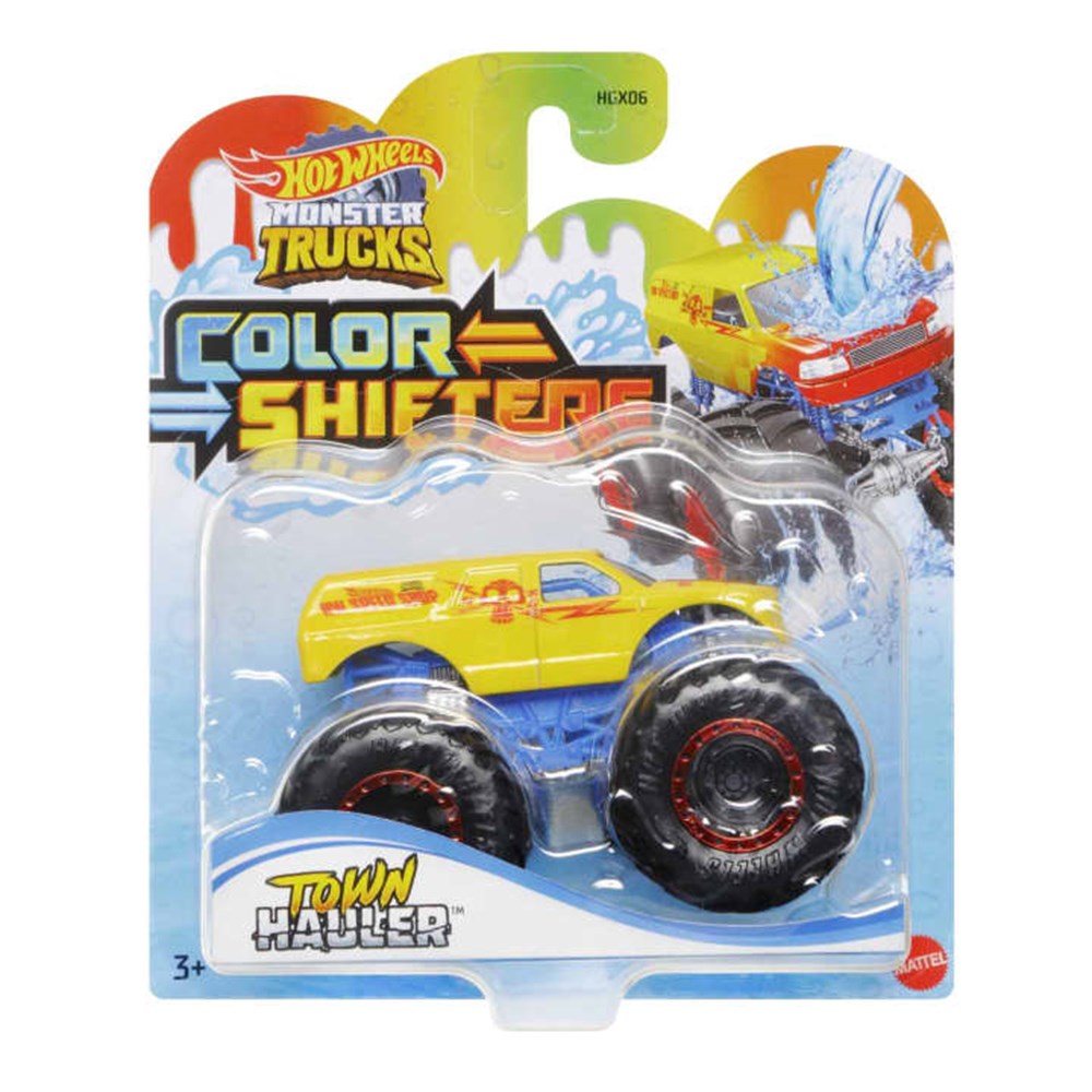 Hot Wheels Monster Trucks Renk Değiştiren Araçlar HGX06-HGX10 Hot Wheels HGX10