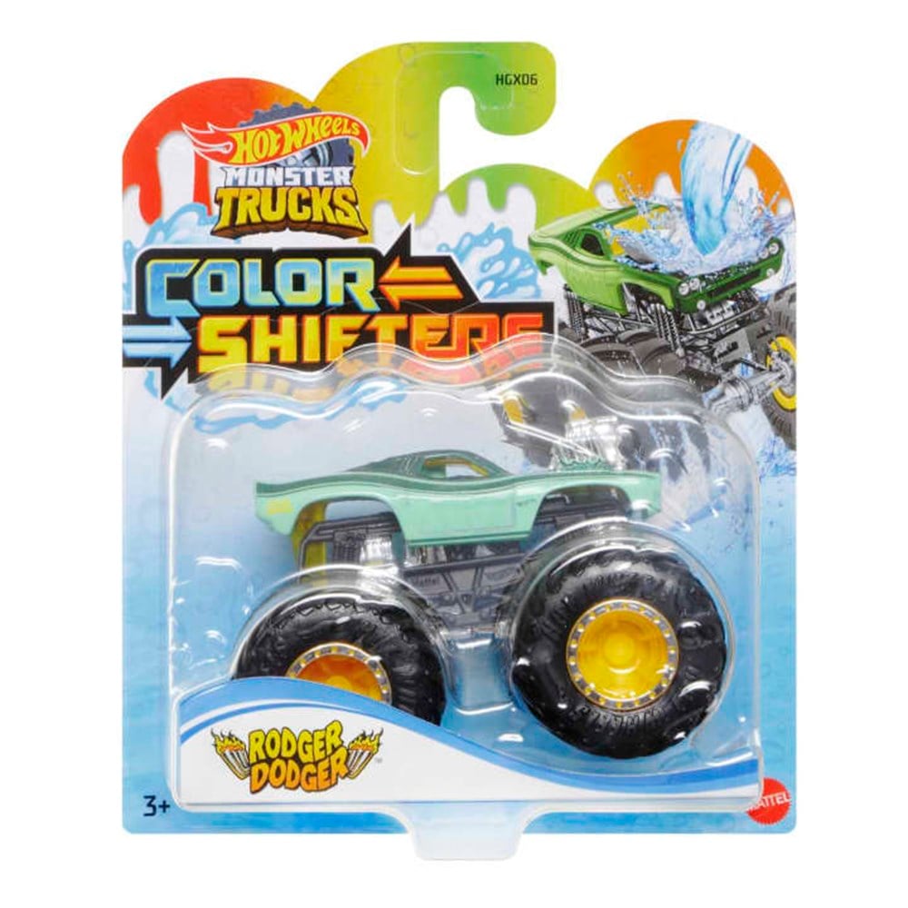 Hot Wheels Monster Trucks Renk Değiştiren Araçlar HGX06-HGX11 Hot Wheels HGX11
