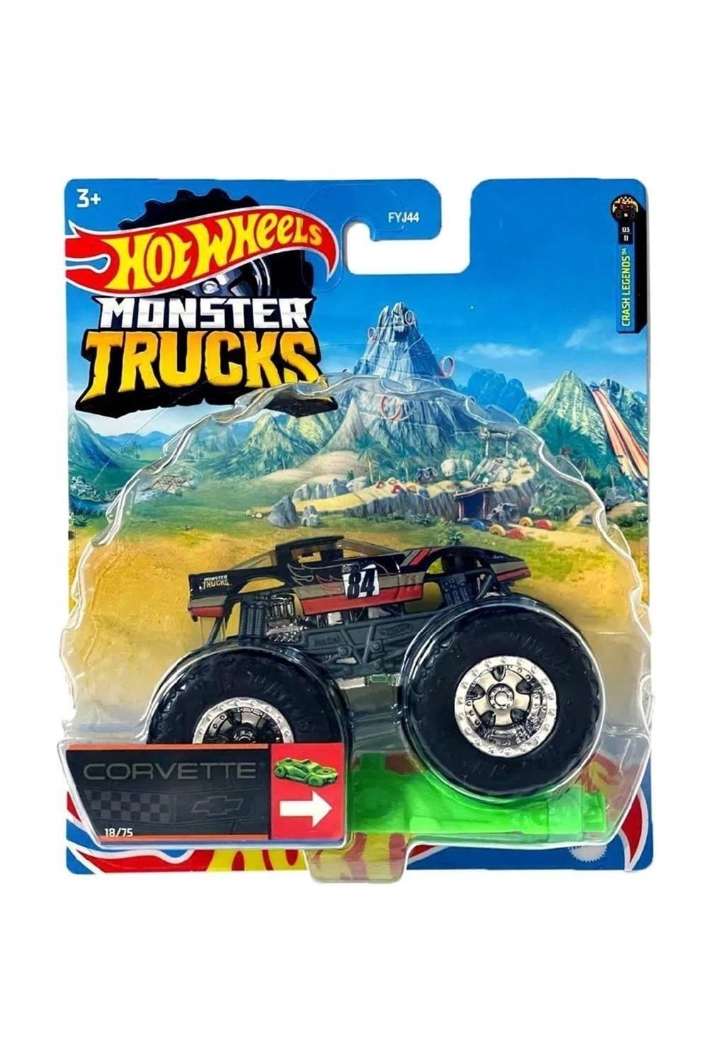 Hot Wheels Monster Trucks 1:64 Arabalar FYJ44-HHG66 Hot Wheels HHG66