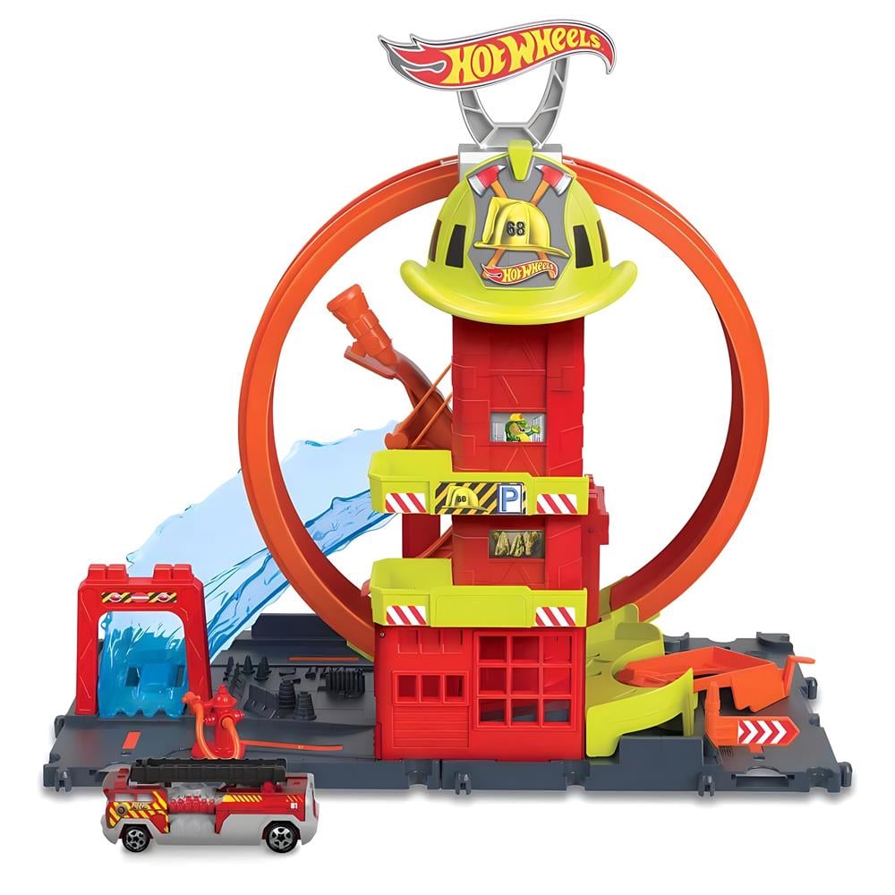 Hot Wheels Çember Pistli İftaiye İstasyonu HKX41 Hot Wheels HKX41