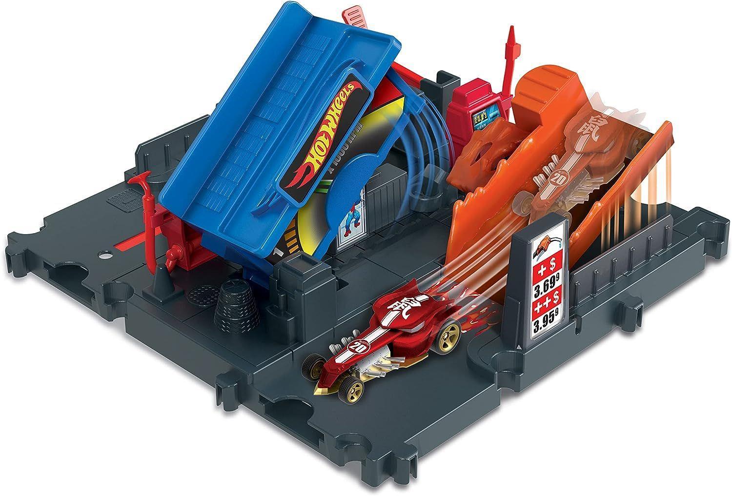 Hot Wheels Akaryakıt İstasyonu Oyun Seti HMD53-HKX45 Hot Wheels HKX45