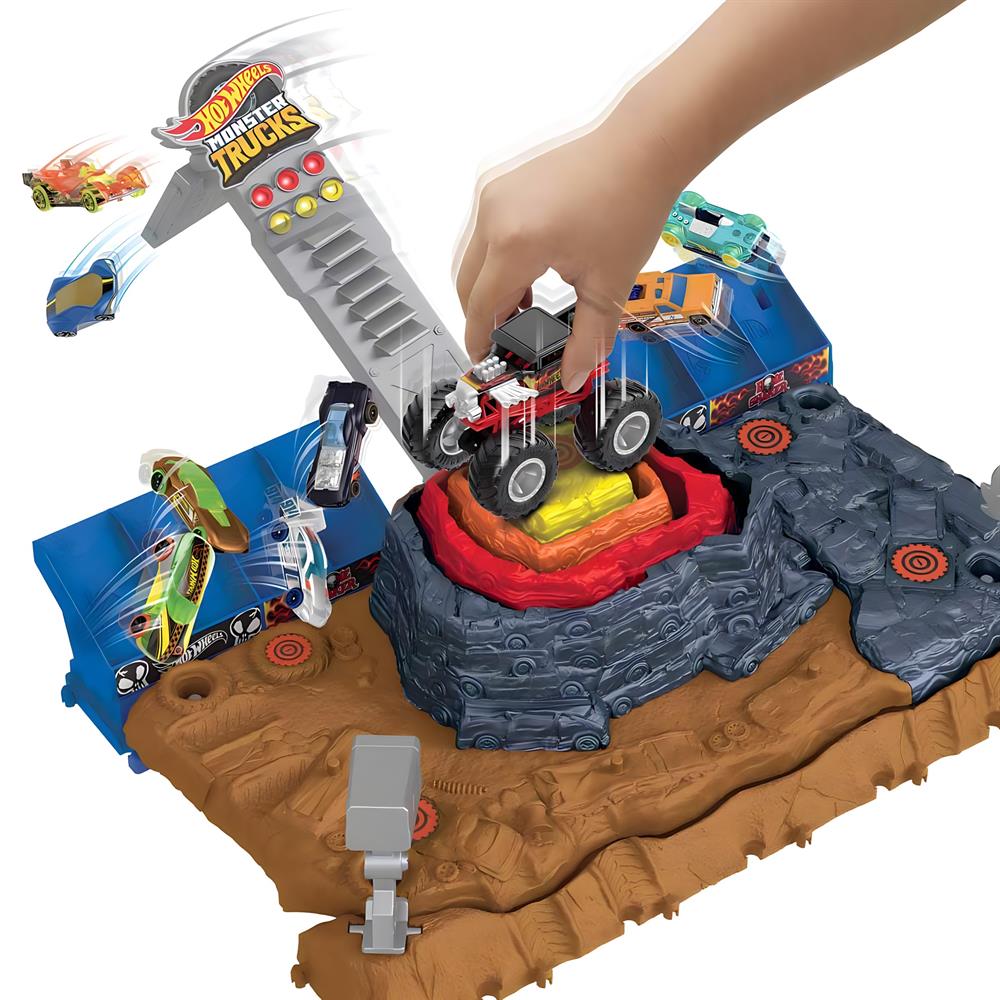 Hot Wheels Monster Trucks Muhteşem Çarpışma Arenası HNB96 Hot Wheels HNB96