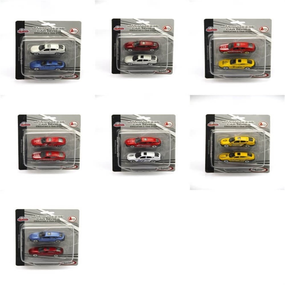 İkili Metal Araba Seti Kartela