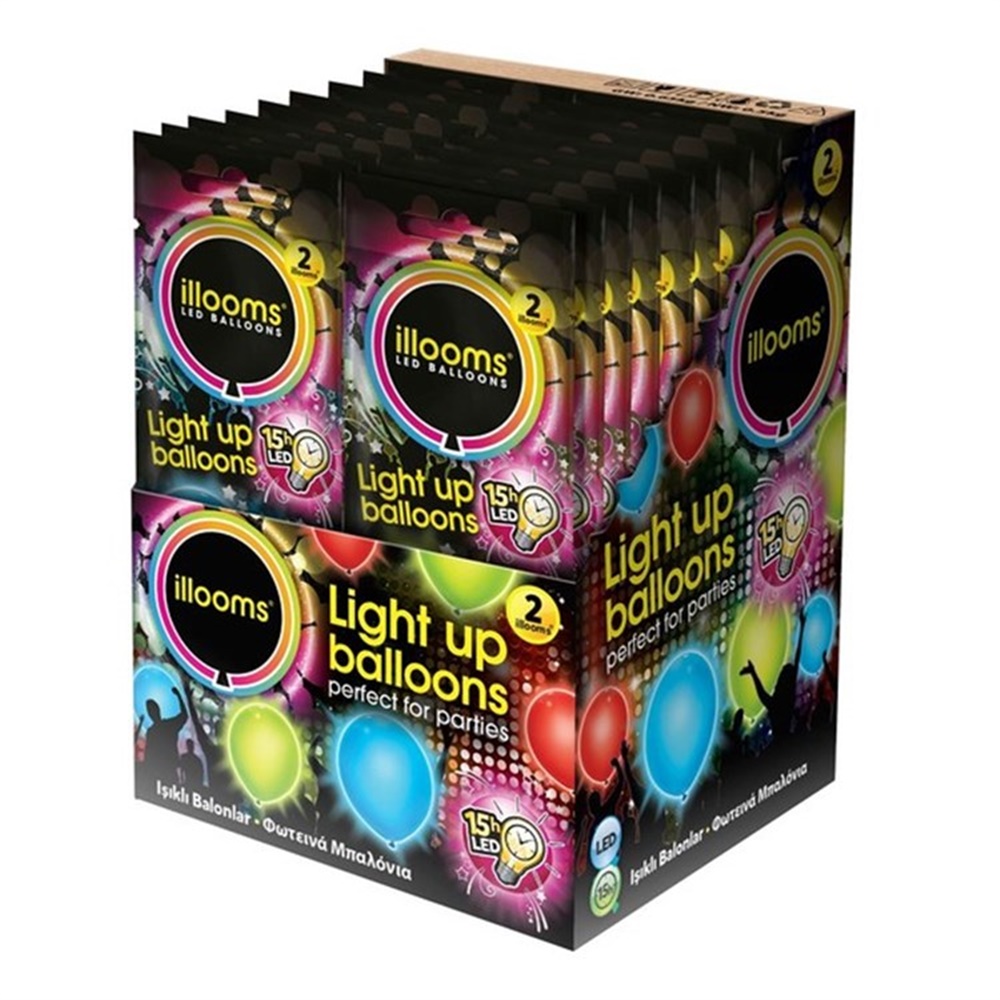 Illooms-Işıklı Balon 2'li Paket50098