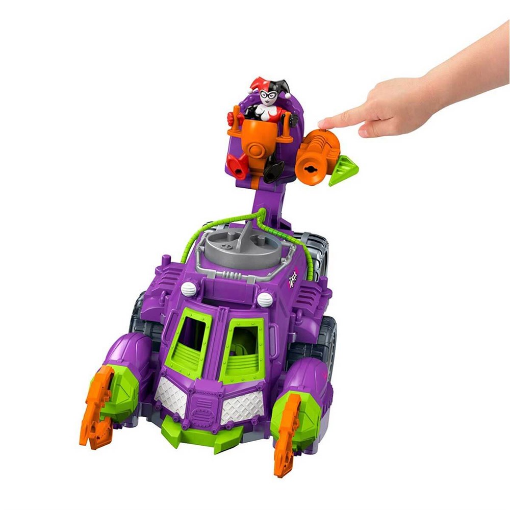Imaginext DC Super Friends Joker Ve Harley Savaş Aracı DWV56 Imaginext DWV56