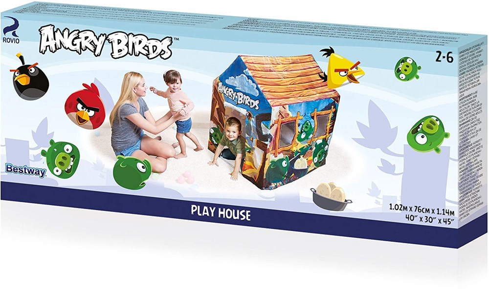 Çadır Lisanlı Angry Birds İntex 100220204