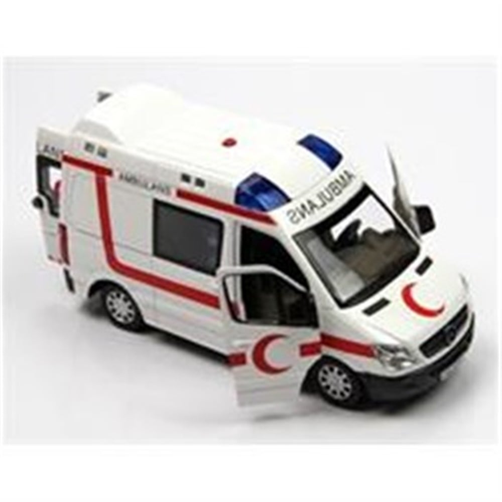Çek Bırak Işıklı Sesli 1:32 Ambulans