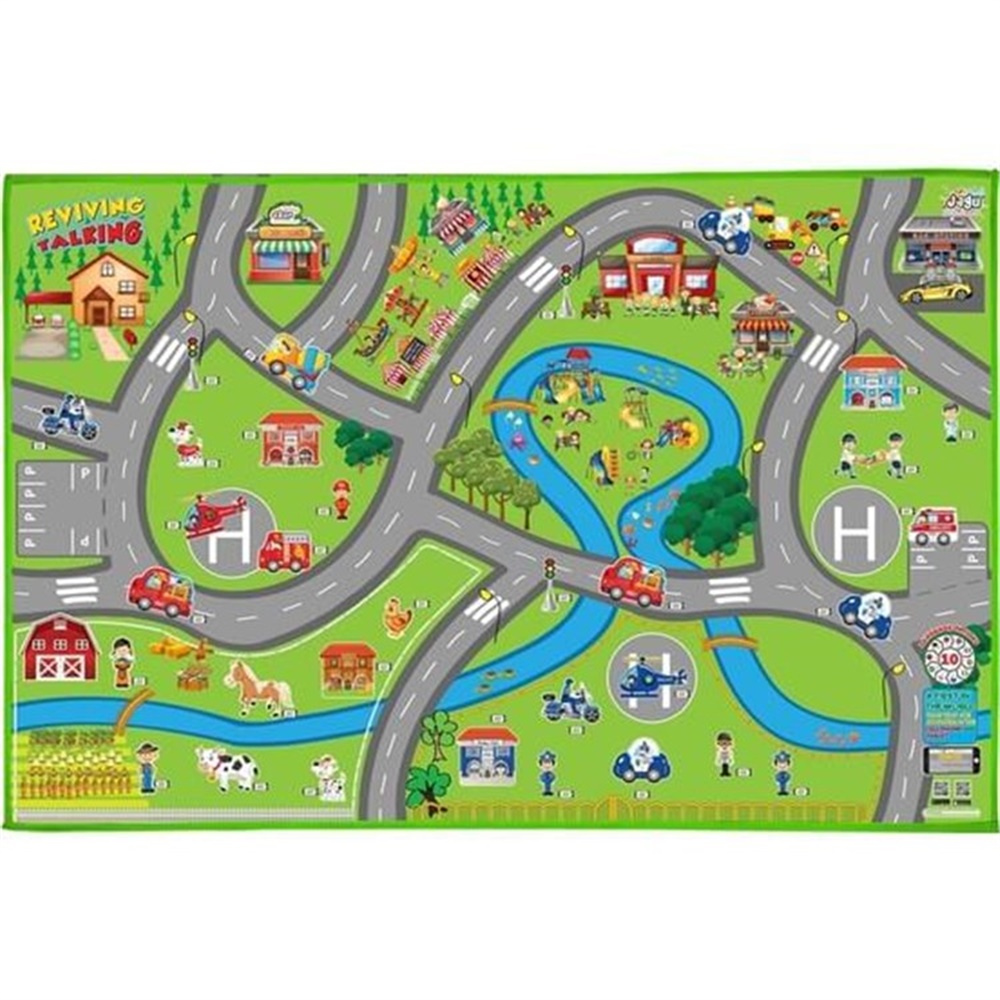 Jagu Konuşan Oyun Halısı City 150 x 100 cm