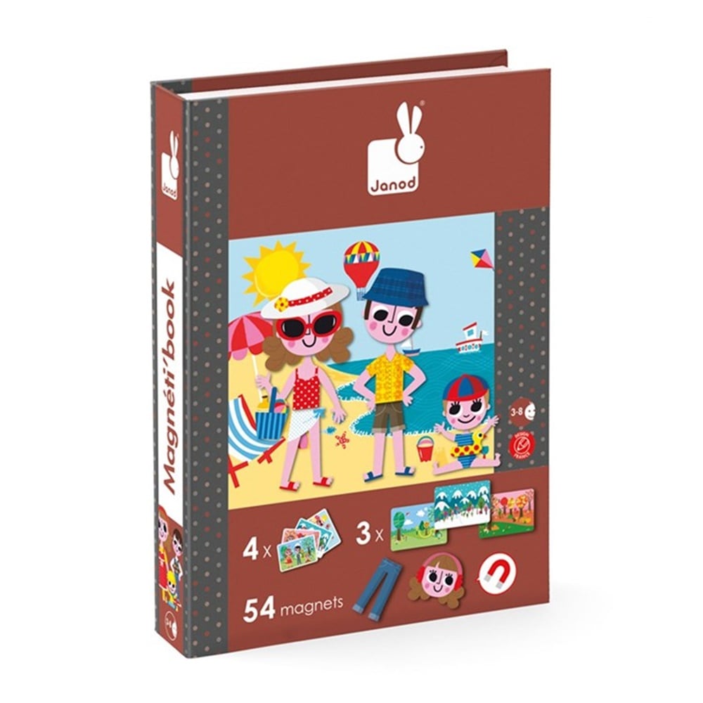 Janod Magnetibook 4 Seasons 