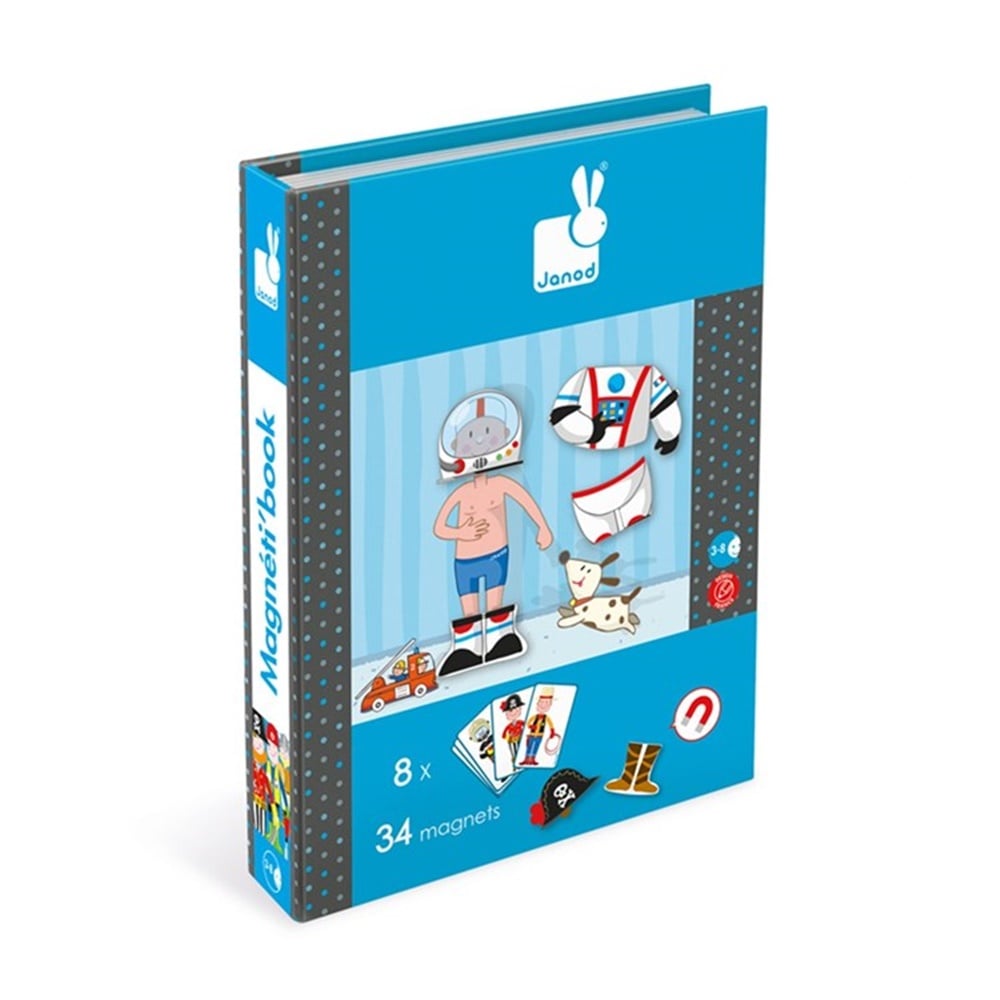 Janod Magnetibook Boy's Outfits