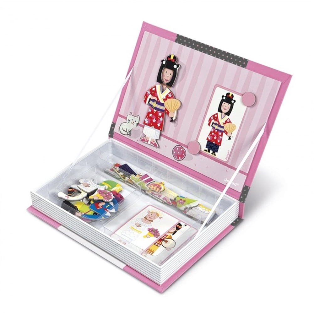 Janod Magnetibook Girl's Outfits