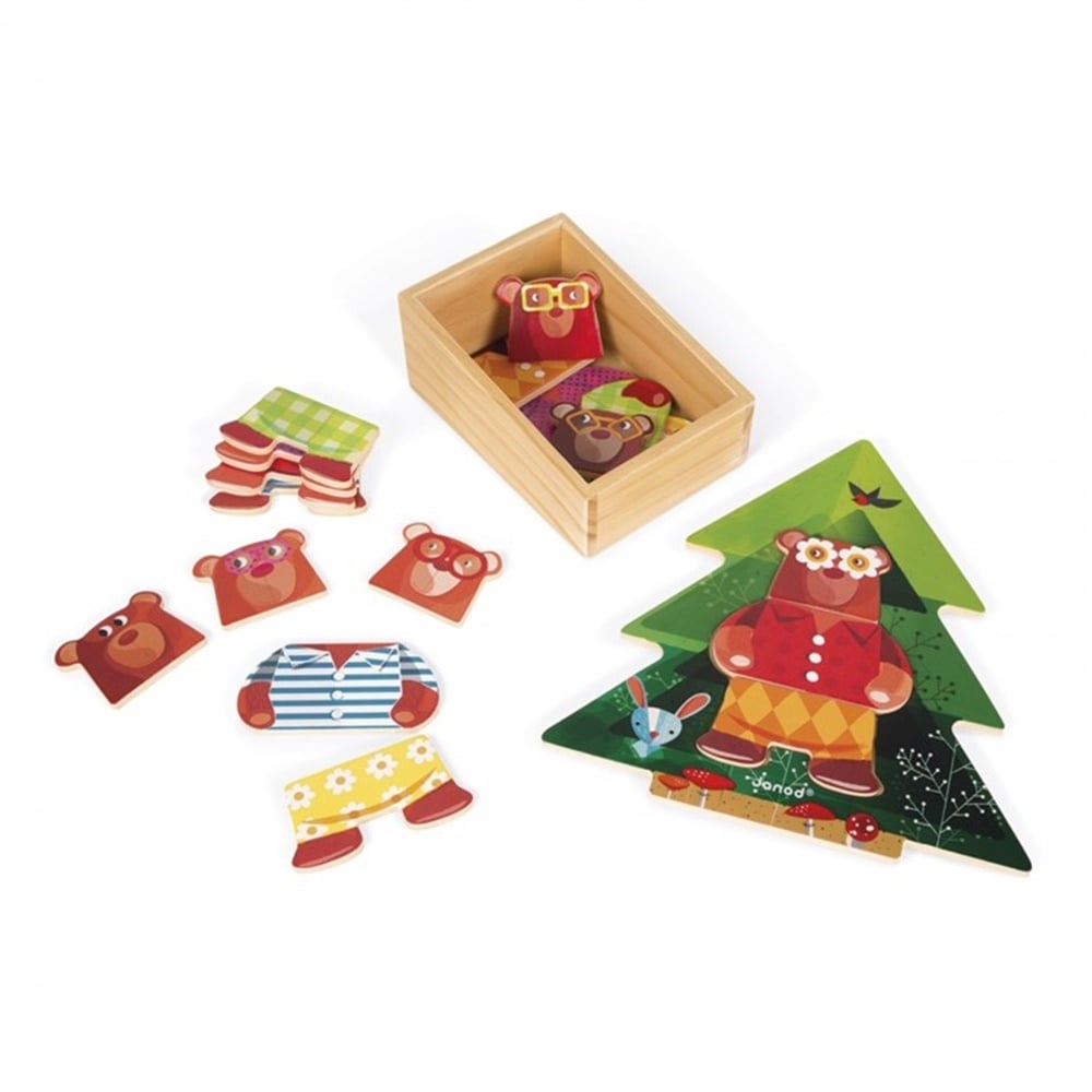 Janod Zigolos Pijama Partisi Puzzle J08198