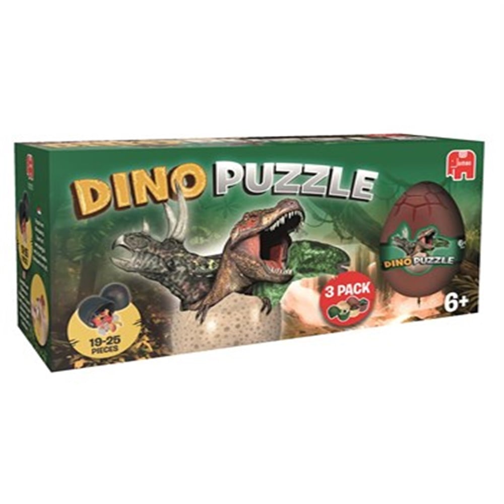 JUMBO PUZZLE EGG DİNOSAUR 3LÜ