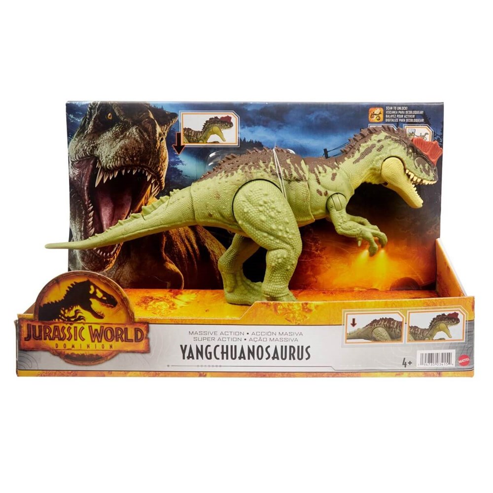 Jurassic World Dev Dinozor Figürü Yangchuanosauru HDX47-HDX49 Jurassic World HDX49