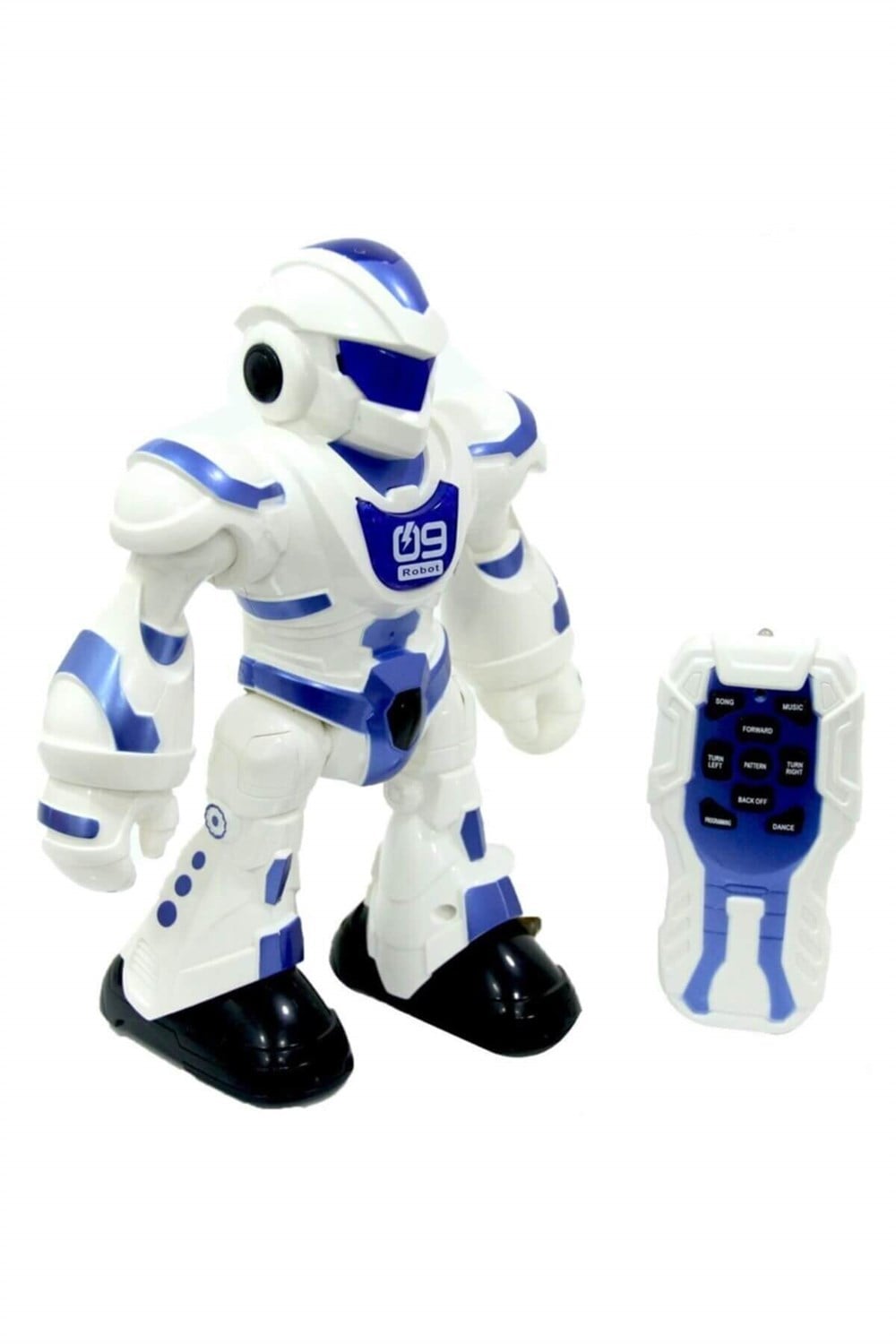 UZAKTAN KUMANDALI DANS EDEN SESLI ISIKLI ROBOT Kızılkaya A7367 J608 3