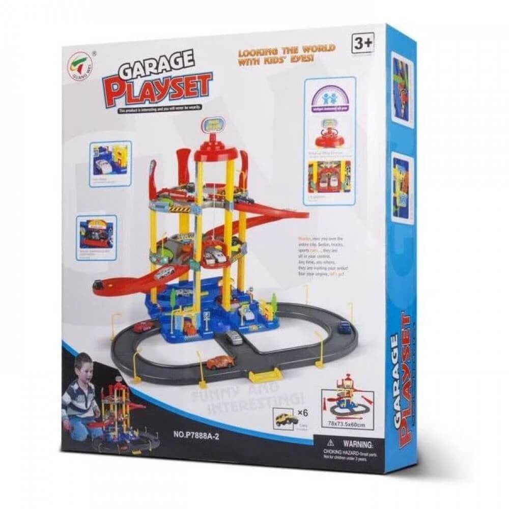 Jumbo Garaj Set P7888A 2 Kızılkaya KAL P7888A 2
