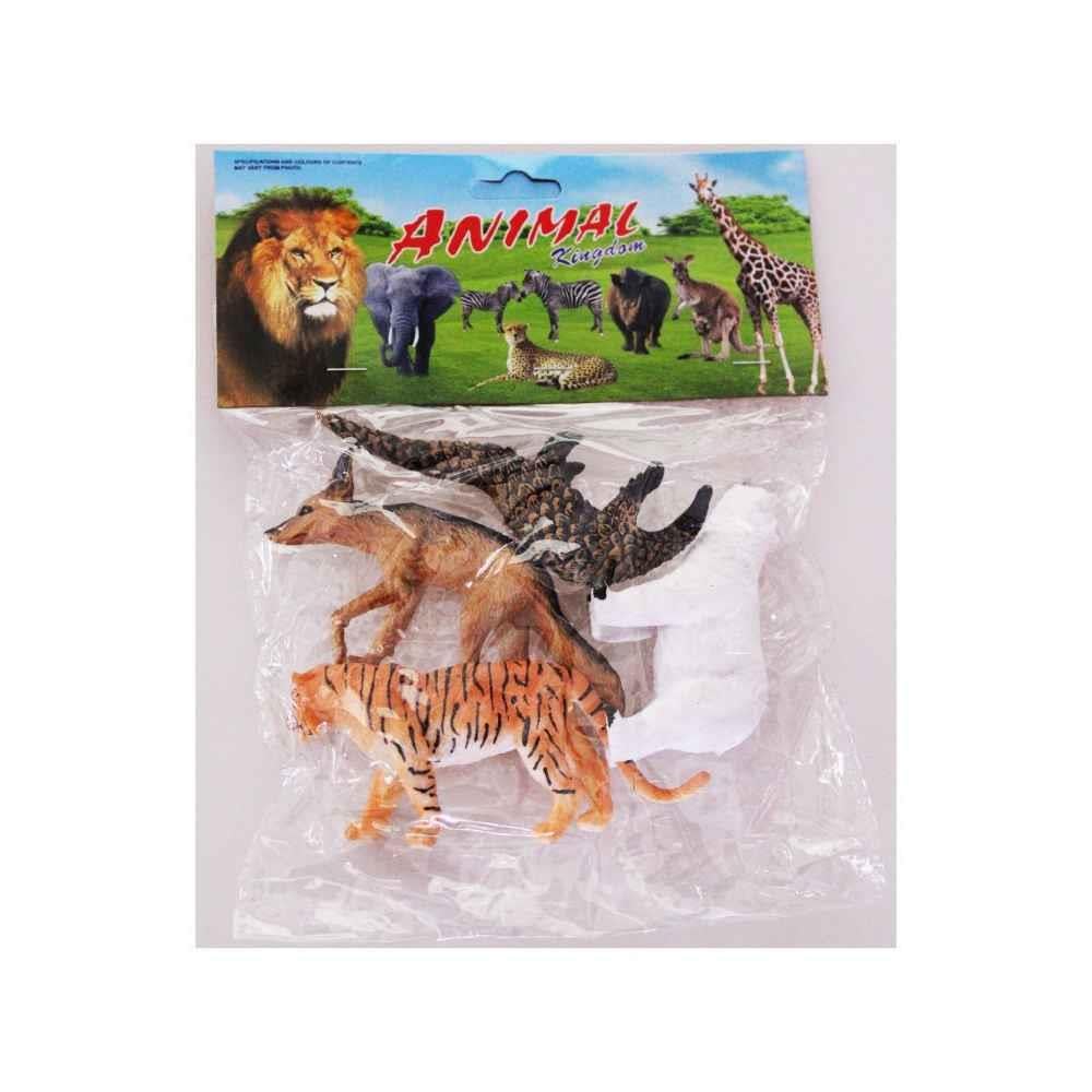 PVC Vahşi Hayvanlar 4 Parça Kızılkaya KZL 050 2