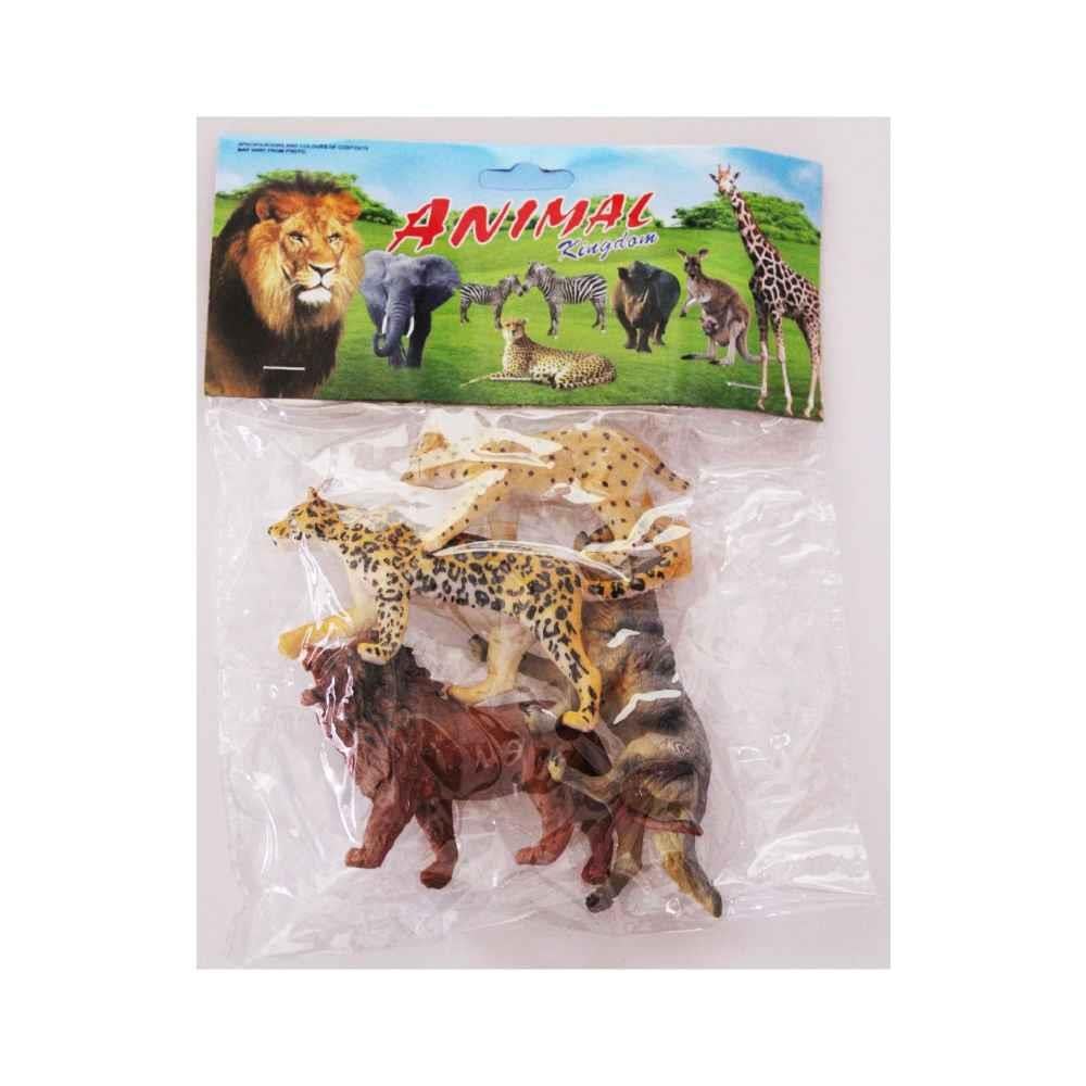 PVC Vahşi Hayvanlar 4 Parça Kızılkaya KZL 050 2