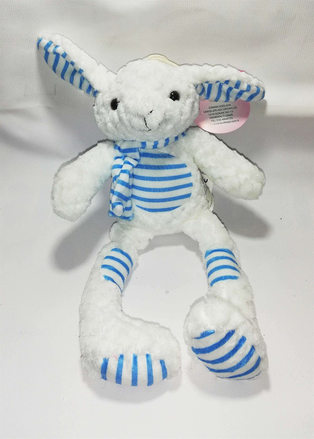 Peluş Beyaz Tavşan 20Cm Kızılkaya KZL DF 5402A