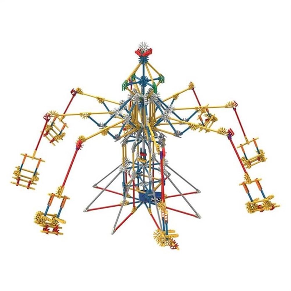 K’Nex 3-in-1 Klasik Lunapark Seti (Motorlu) Thrill Rides Knex 17035