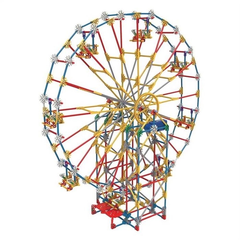 K’Nex 3-in-1 Klasik Lunapark Seti (Motorlu) Thrill Rides Knex 17035