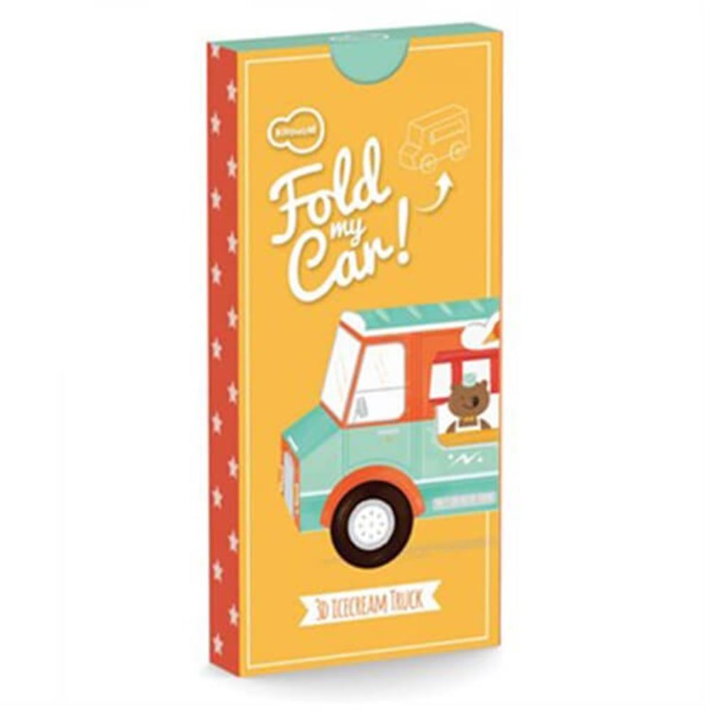 Kroom İce-Cream Truck 3D Fold My Car Kroom 04080003