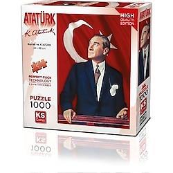 Puzzle 1000 Atatürk ve Türk Bayrağı KS Games 20728
