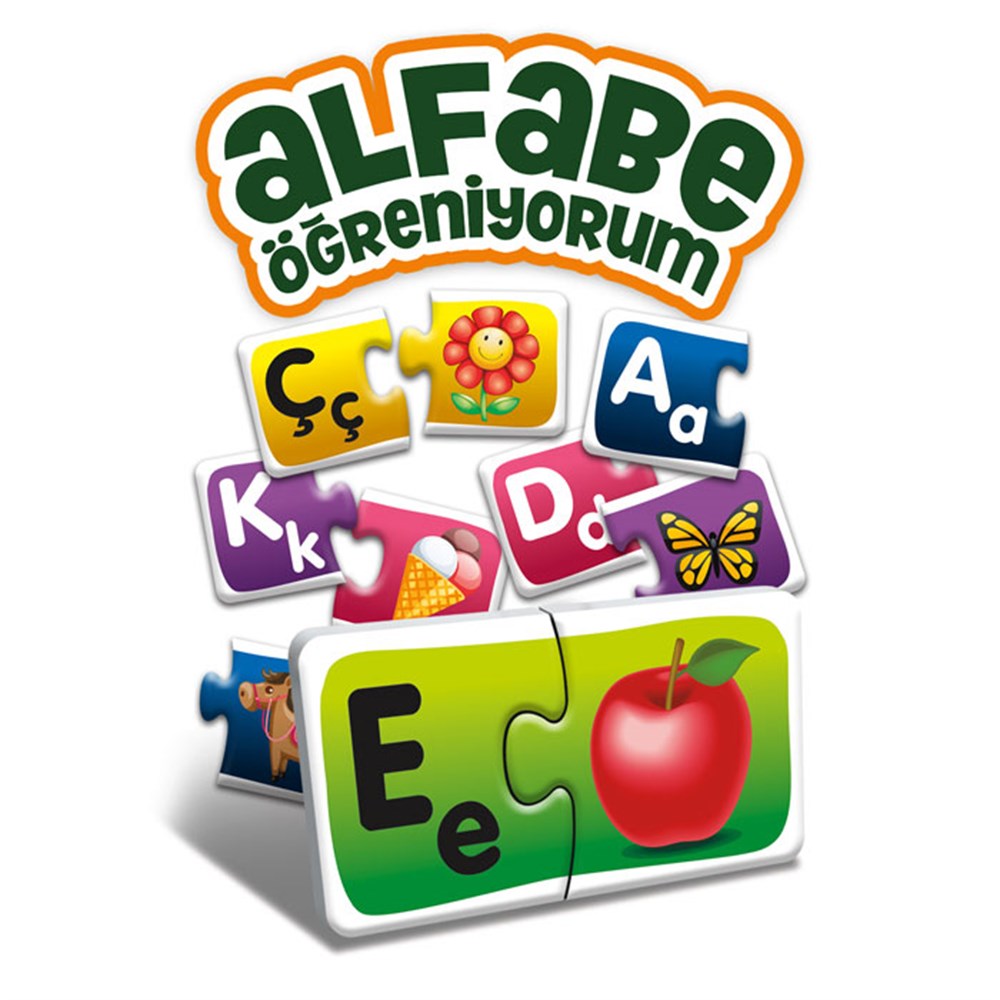 KS Games Alfabe Öğreniyorum Puzzle 58 Parça KS Games AG 257