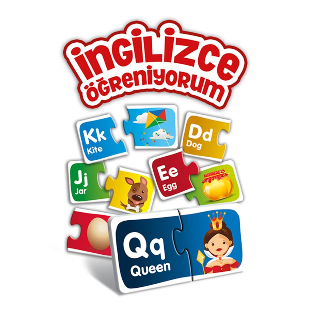 Ks Games İngilizce Öğreniyorum 52 Parça KS Games EG 258