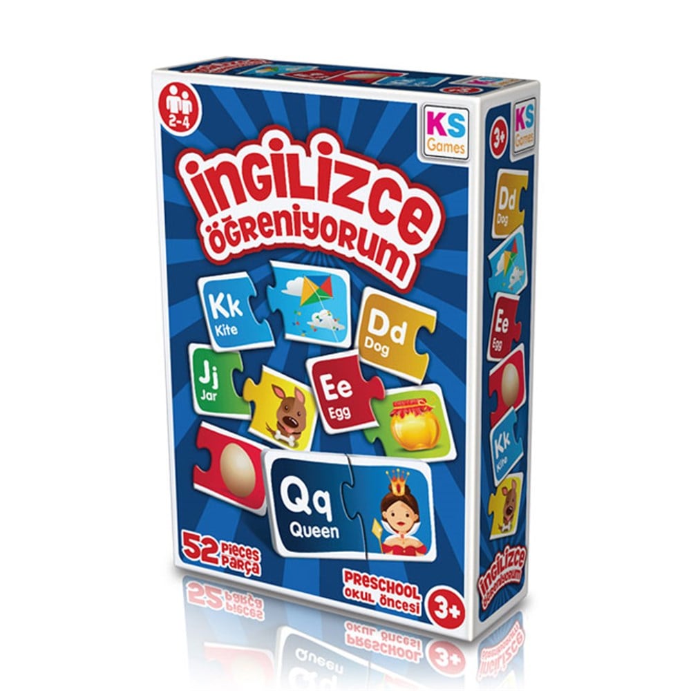 Ks Games İngilizce Öğreniyorum 52 Parça KS Games EG 258