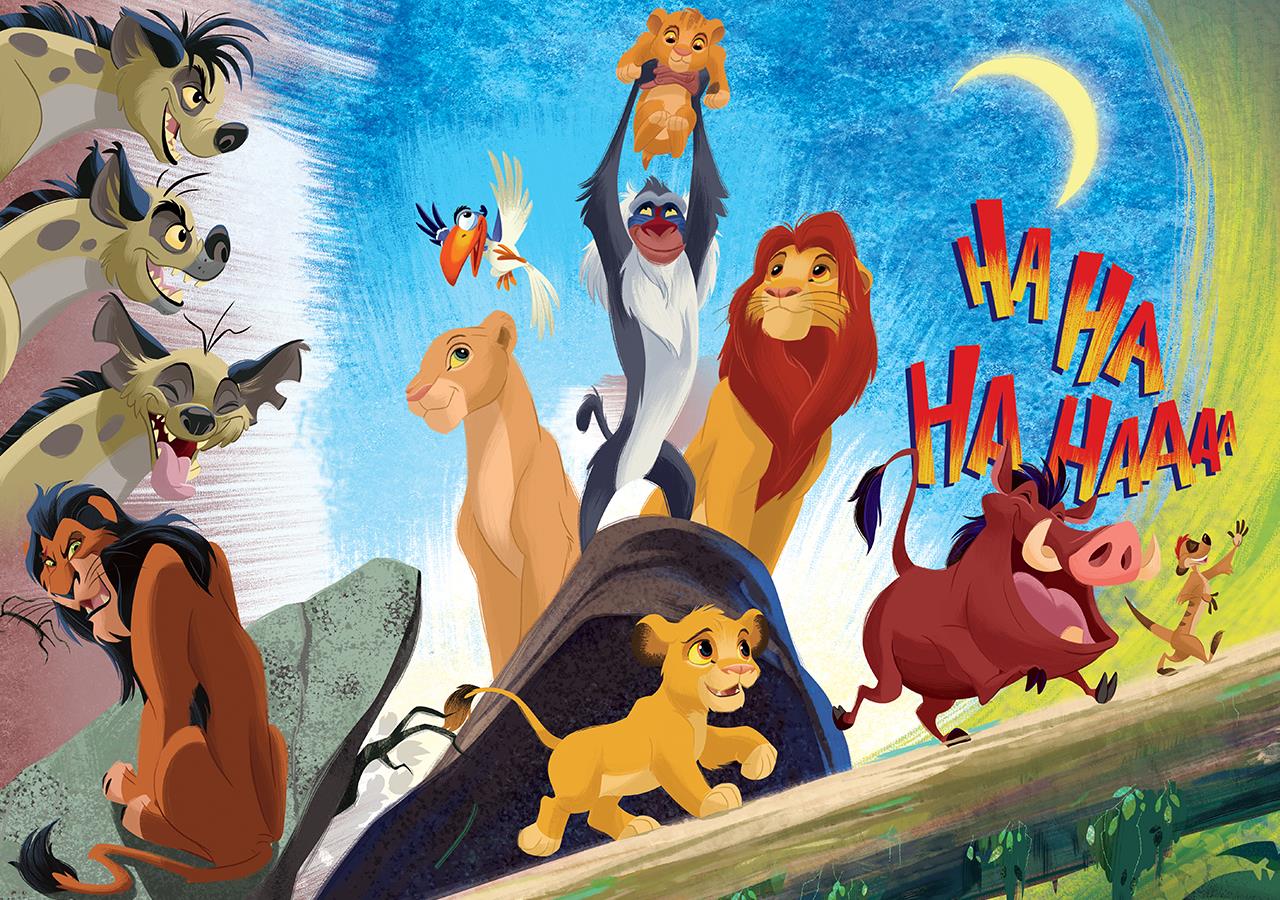Lion King Puzzle 100 Parça KS Games LK 714