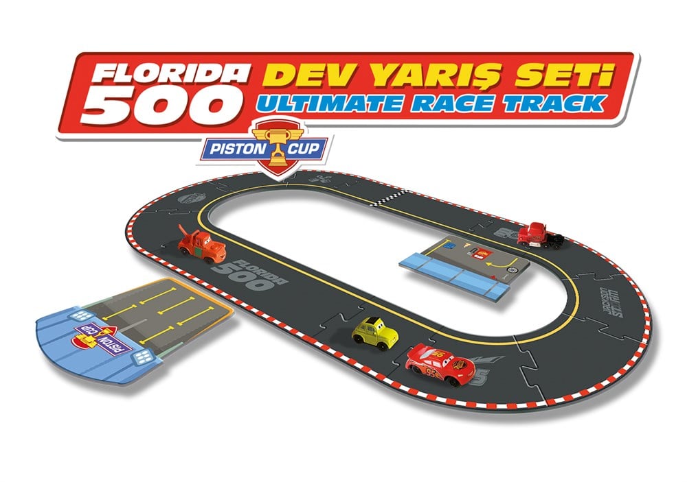 Ks Games Cars Ultimate Race Track Dev Yarış Seti KS Puzzle CR10305