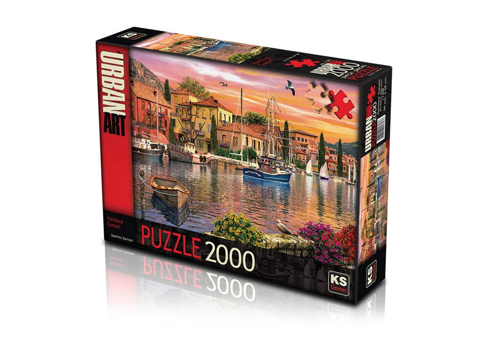 KS 2000 Parça Puzzle Harbour Sunset KS Puzzle KS 11308