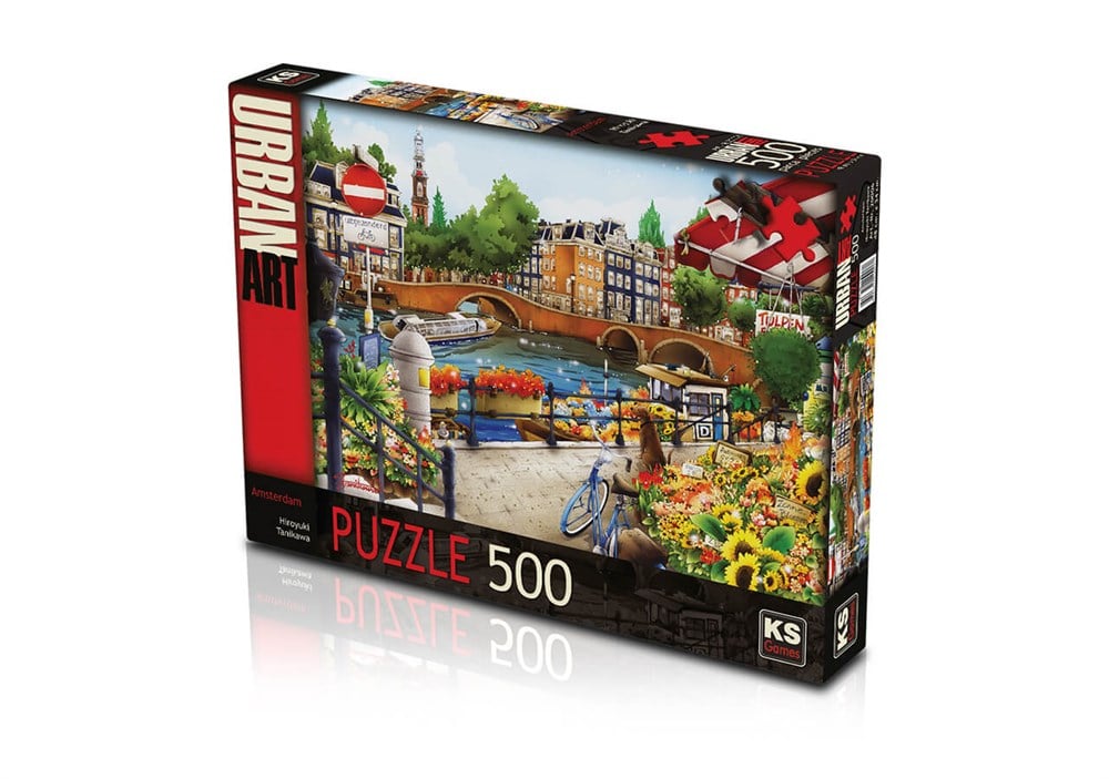 KS 500 Parça Puzzle Amsterdam KS Puzzle KS 20006