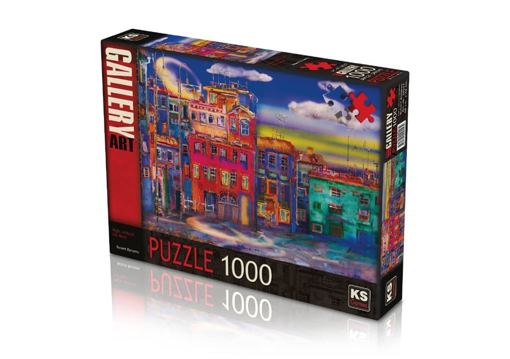 KS 1000 Parça Puzzle Night Without The Moon KS Puzzle KS 20557