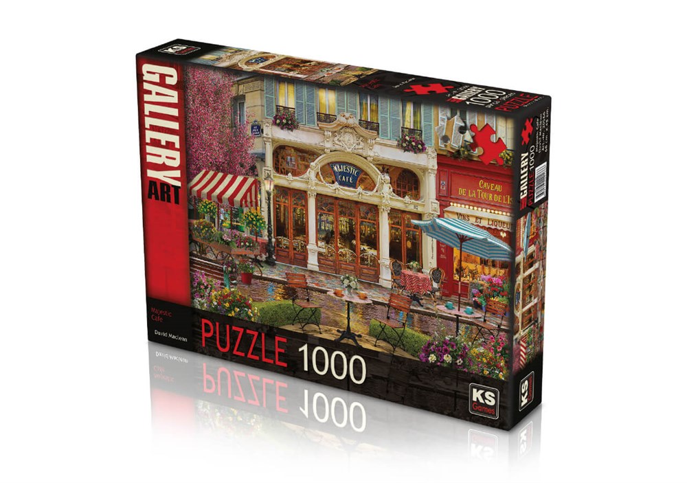KS 1000 Parça Puzzle Majestic Cafe KS Puzzle KS 20566