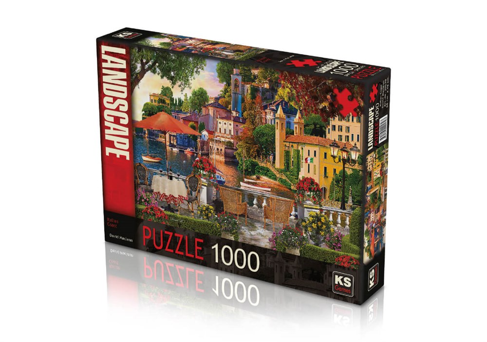 KS 1000 Parça Puzzle Italian Coast KS Puzzle KS 20570