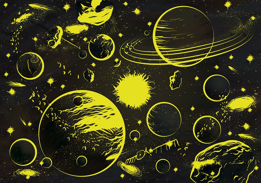 KS 1000 Parça Puzzle Solar System KS Puzzle KS 20572