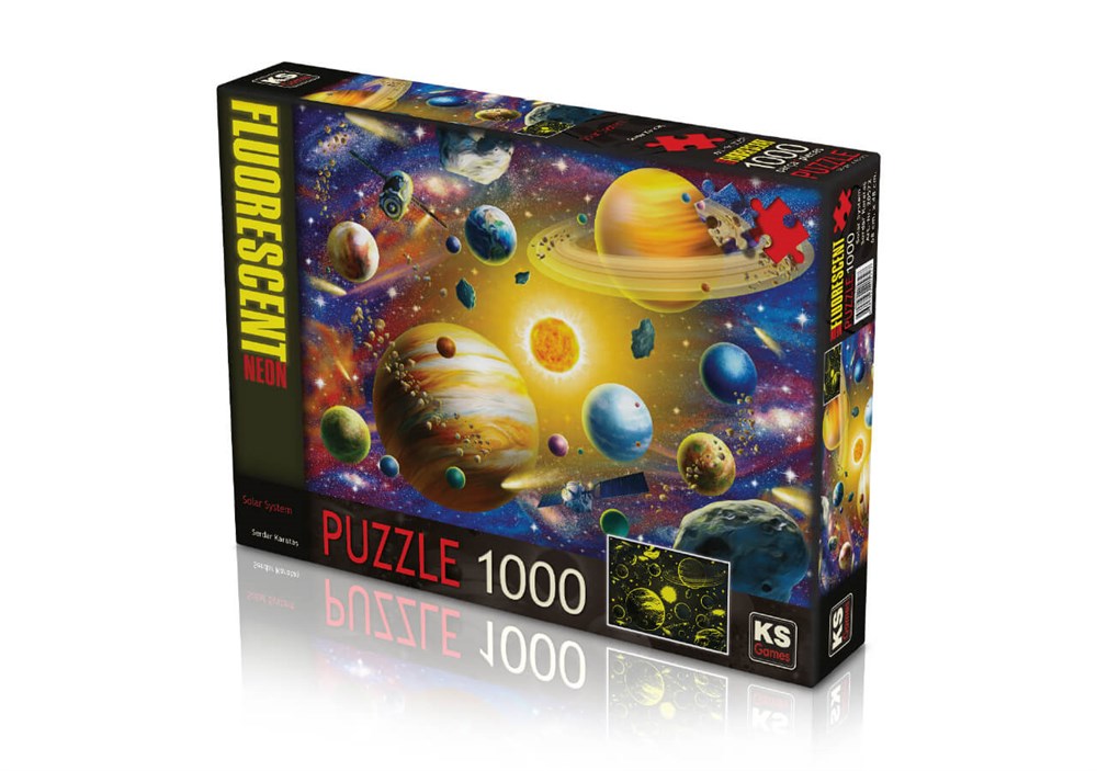 KS 1000 Parça Puzzle Solar System KS Puzzle KS 20572