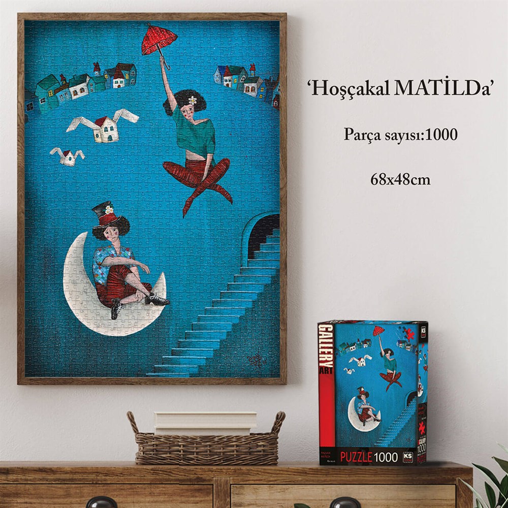 KS 1000 Parça Puzzle Hoşçakal Matilda KS Puzzle KS 20587