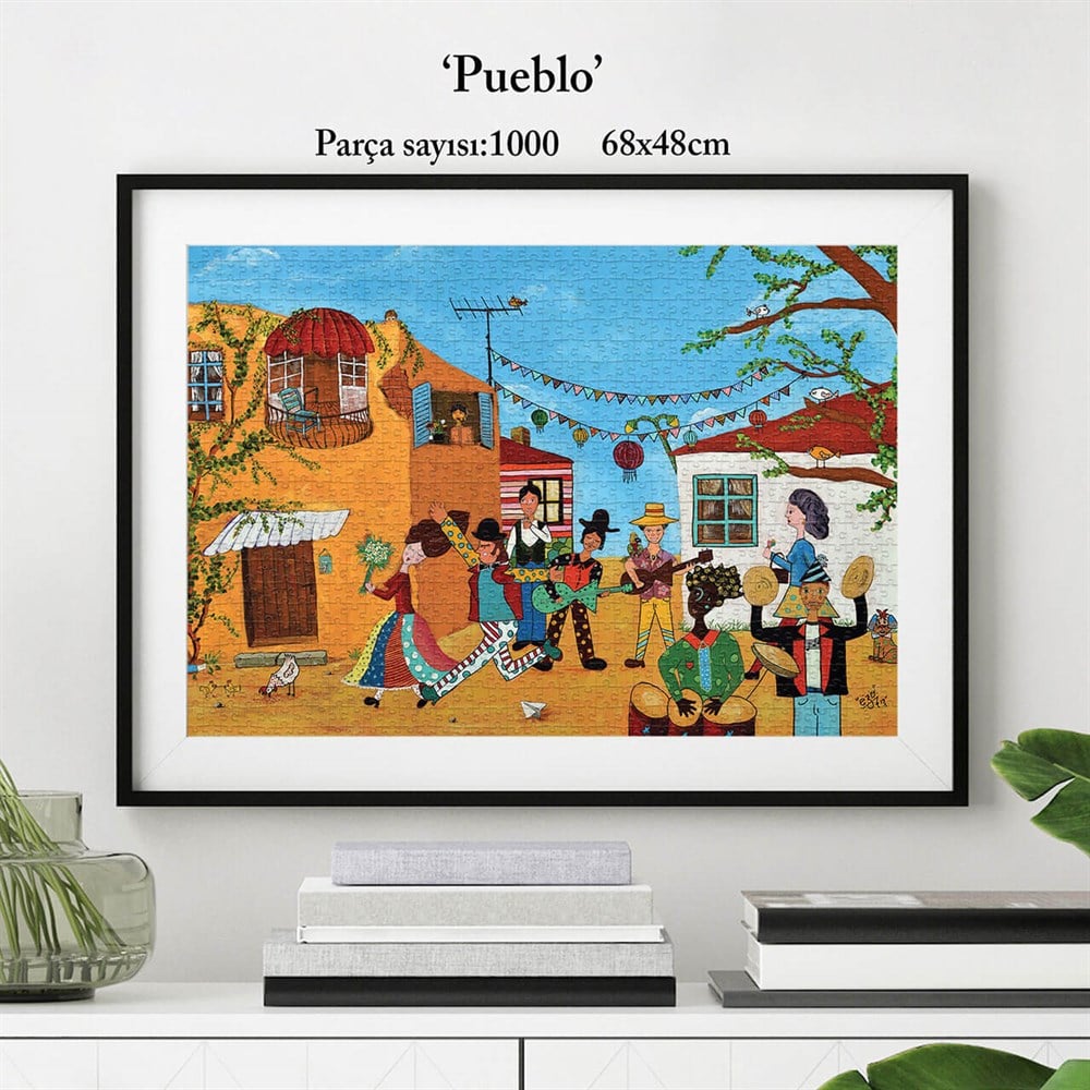 KS 1000 Parça Puzzle Pueblo KS Puzzle KS 20589