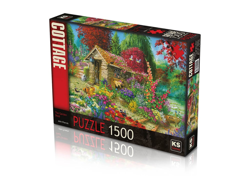 KS 1500 Parça Puzzle The Garden Shed KS Puzzle KS 22004