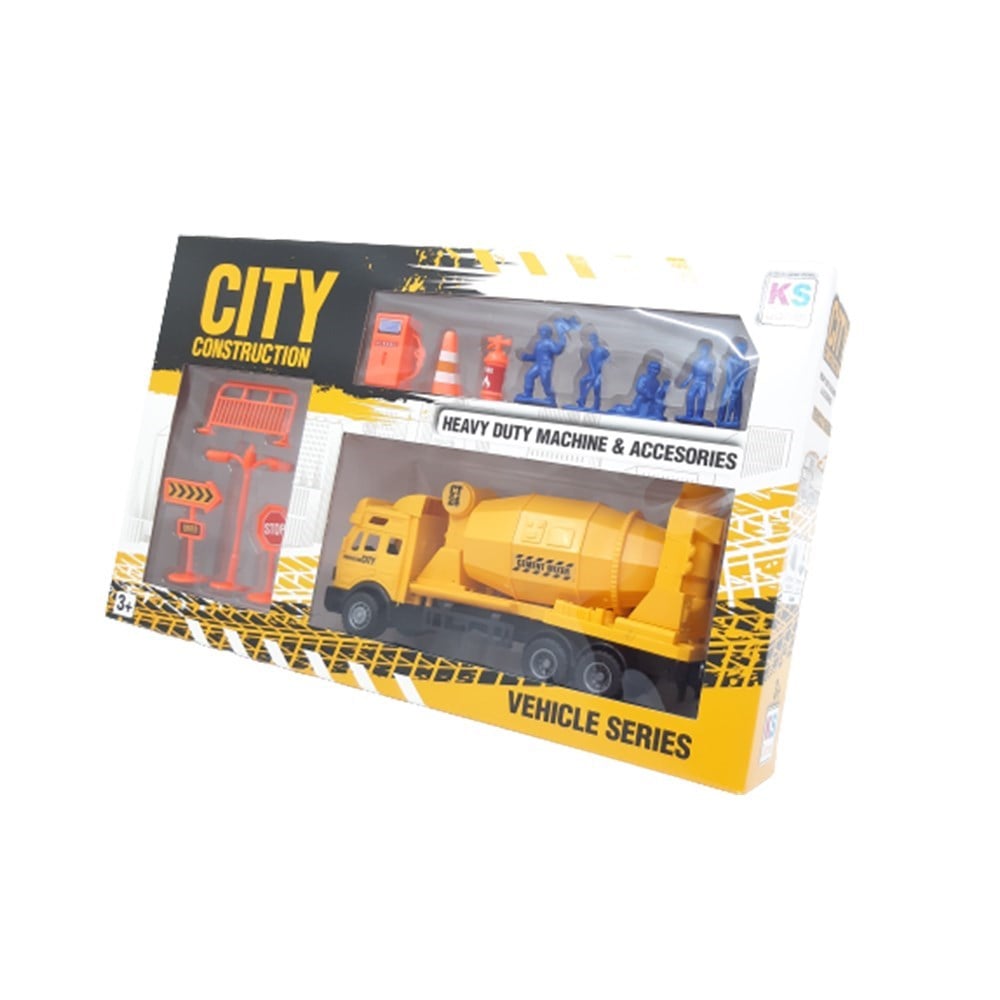 Ks Games City Construction Cement Mixer KS Puzzle KS 25907